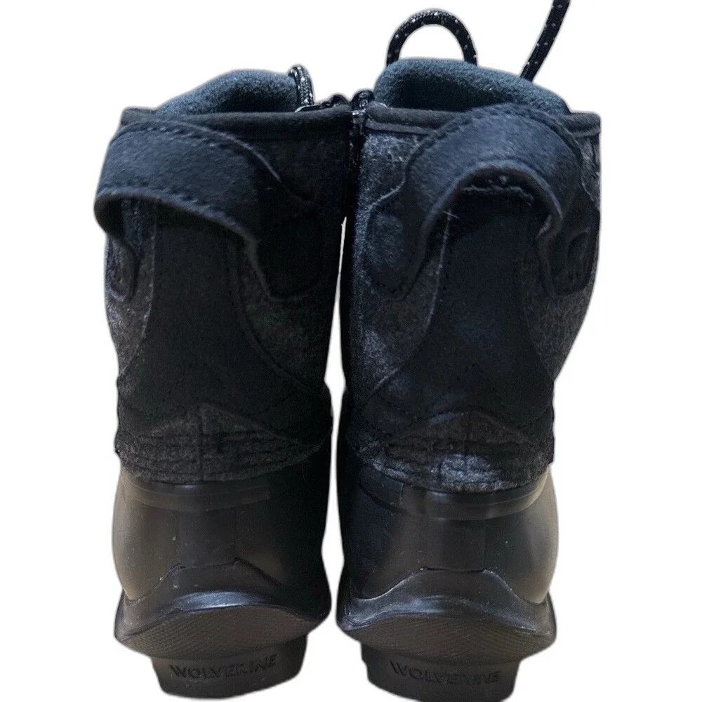 Wolverine Boots Men’s 8M Torrent Wool Duck Gray Waterproof Winter Lace-Up